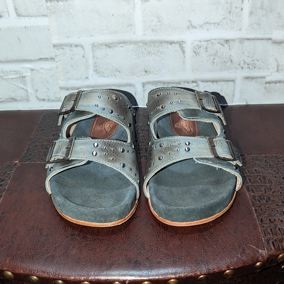 FreeBird Asher Blue Sandal / Birkenstock size 8 - Picture 9 of 12